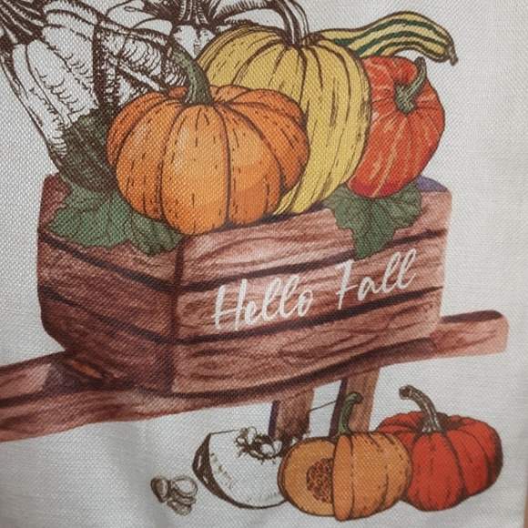 NEW Set of 4 Fall/Thanksgiving Pillowcovers - gnomes, Fall colors - Picture 8 of 11